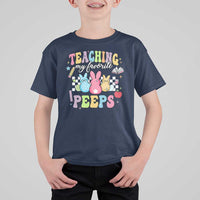 Easter Teacher T Shirt For Kid Teaching My Favorire Peeps