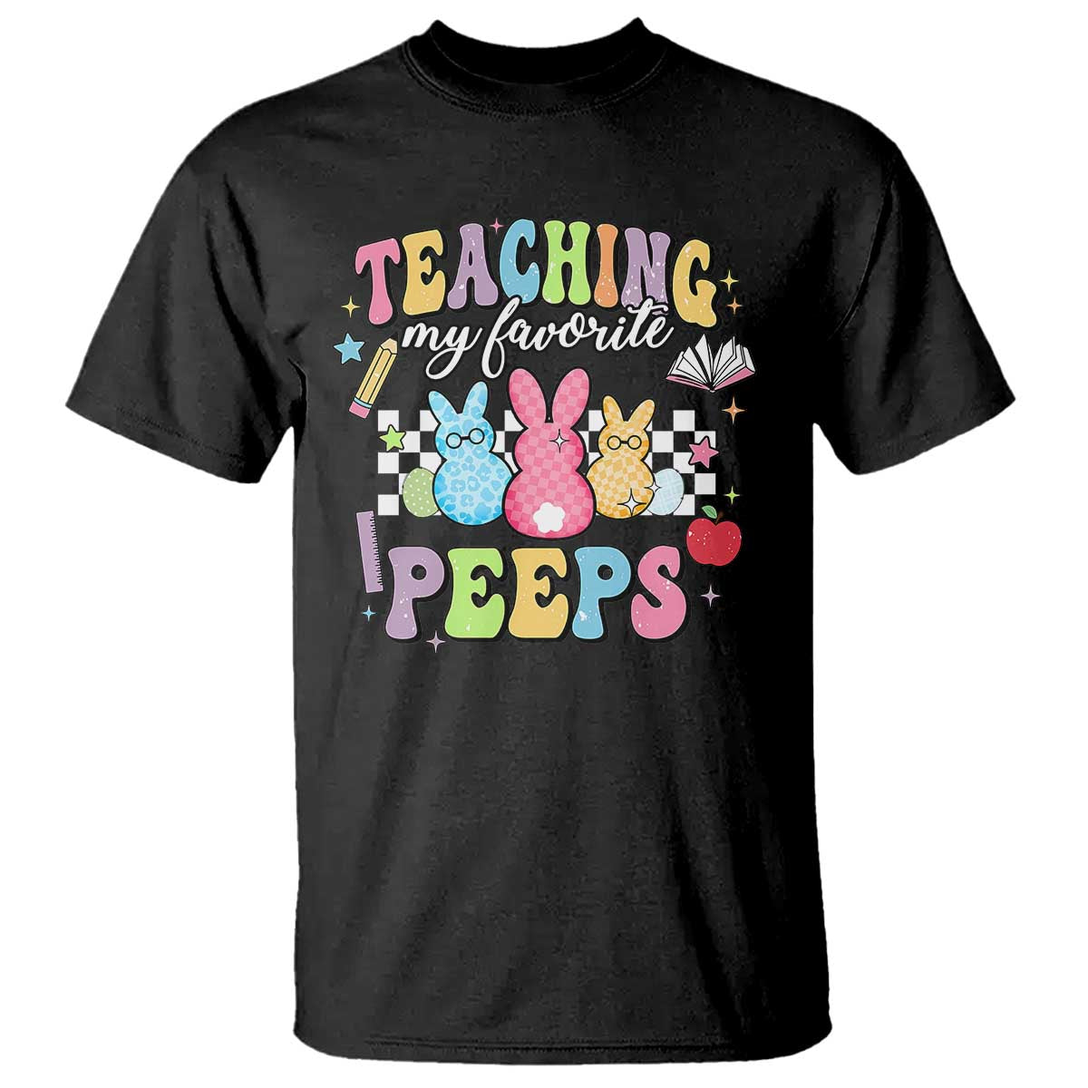 Easter Teacher T Shirt Teaching My Favorire Peeps