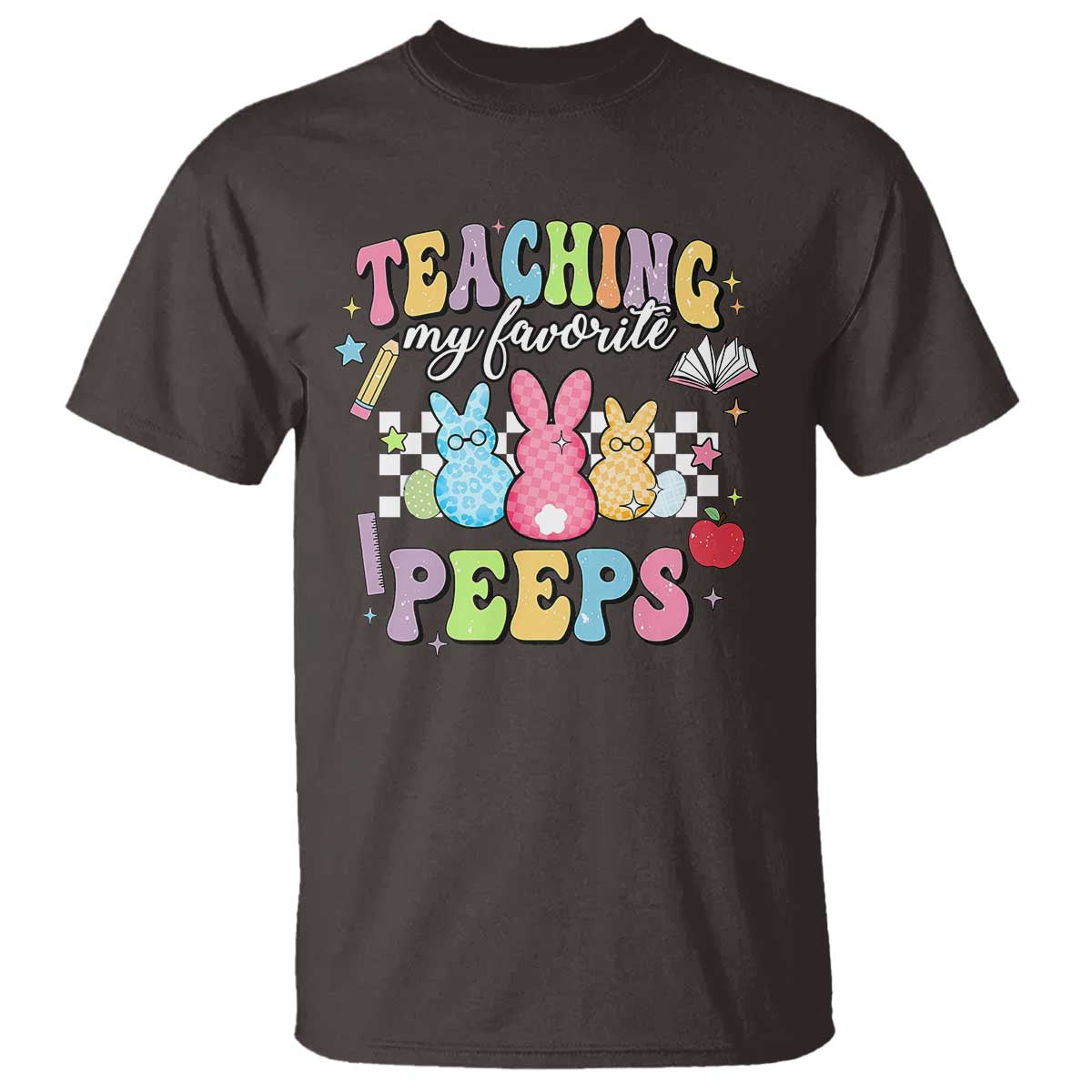 Easter Teacher T Shirt Teaching My Favorire Peeps