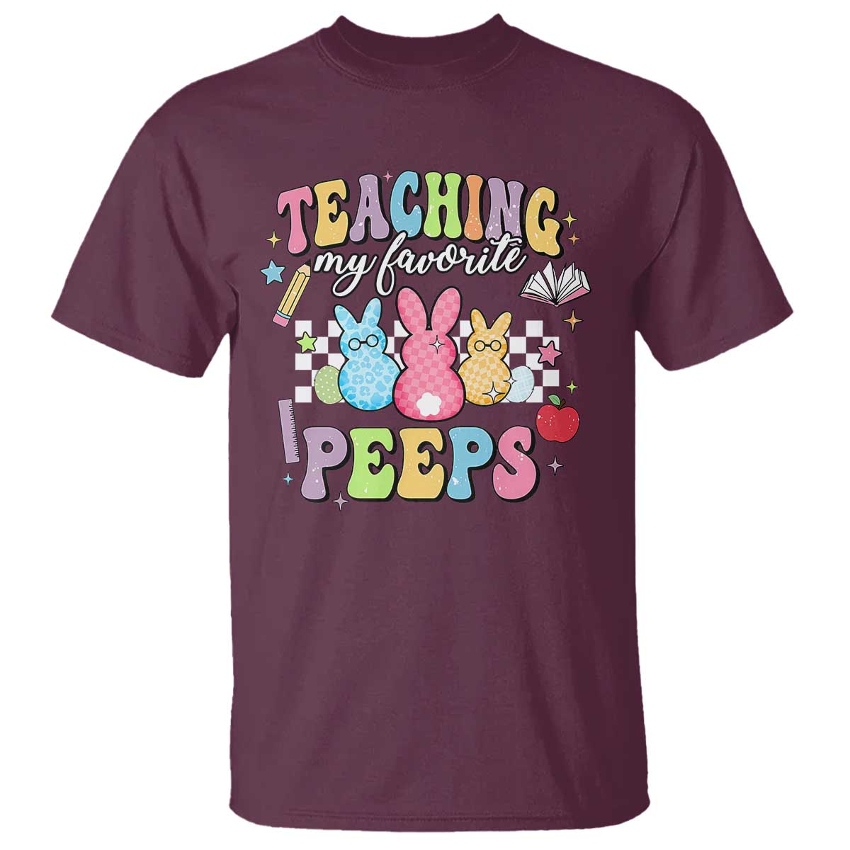 Easter Teacher T Shirt Teaching My Favorire Peeps