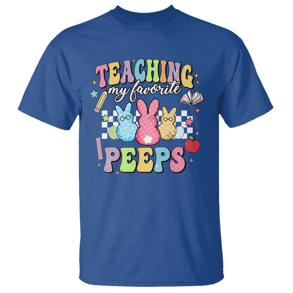 Easter Teacher T Shirt Teaching My Favorire Peeps
