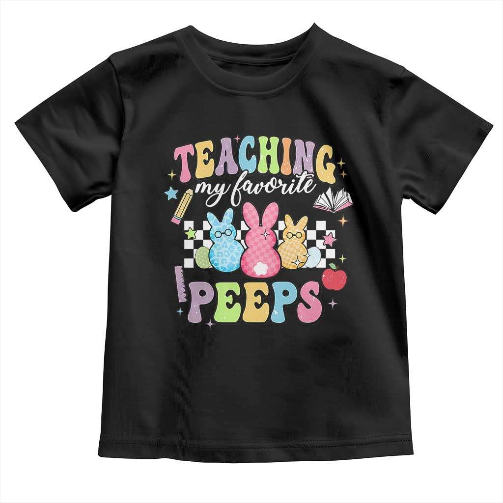 Easter Teacher Toddler T Shirt Teaching My Favorire Peeps