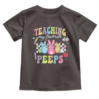 Easter Teacher Toddler T Shirt Teaching My Favorire Peeps