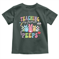 Easter Teacher Toddler T Shirt Teaching My Favorire Peeps