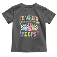Easter Teacher Toddler T Shirt Teaching My Favorire Peeps