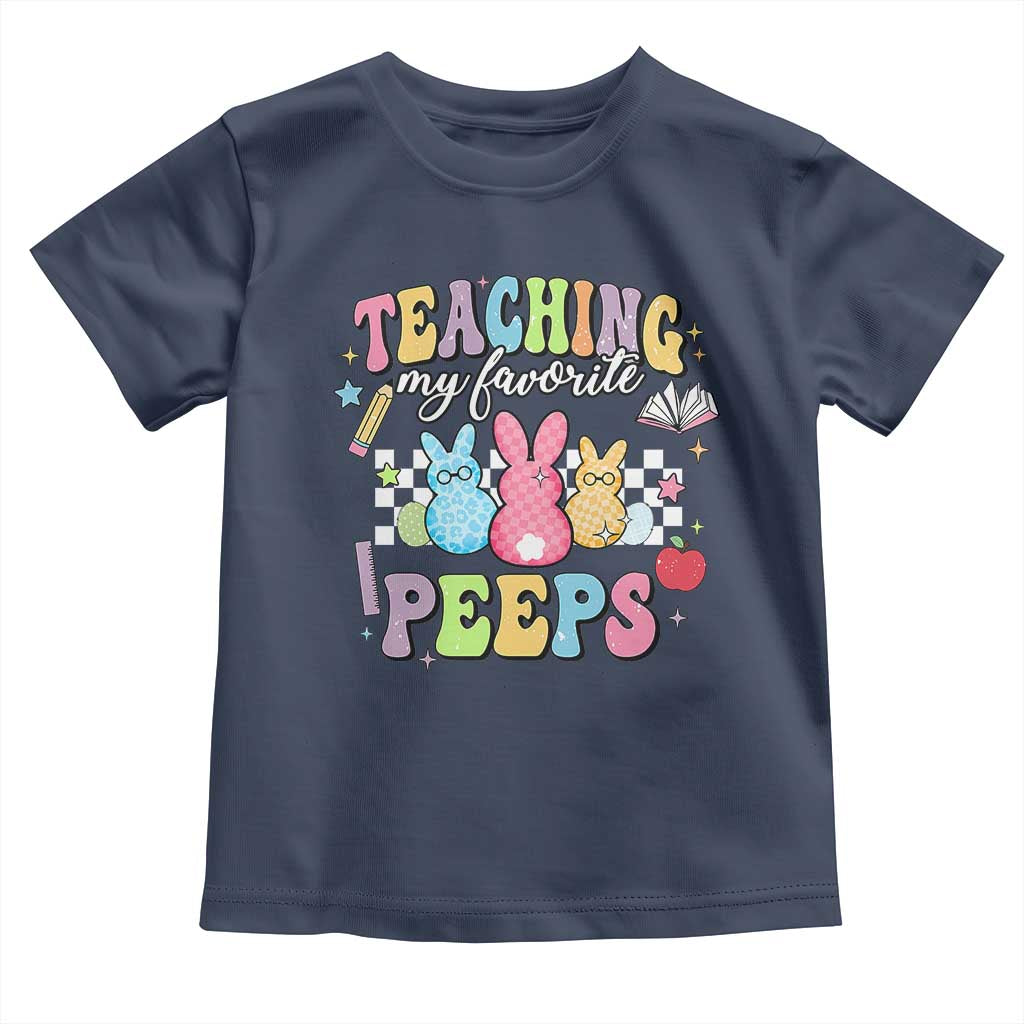 Easter Teacher Toddler T Shirt Teaching My Favorire Peeps