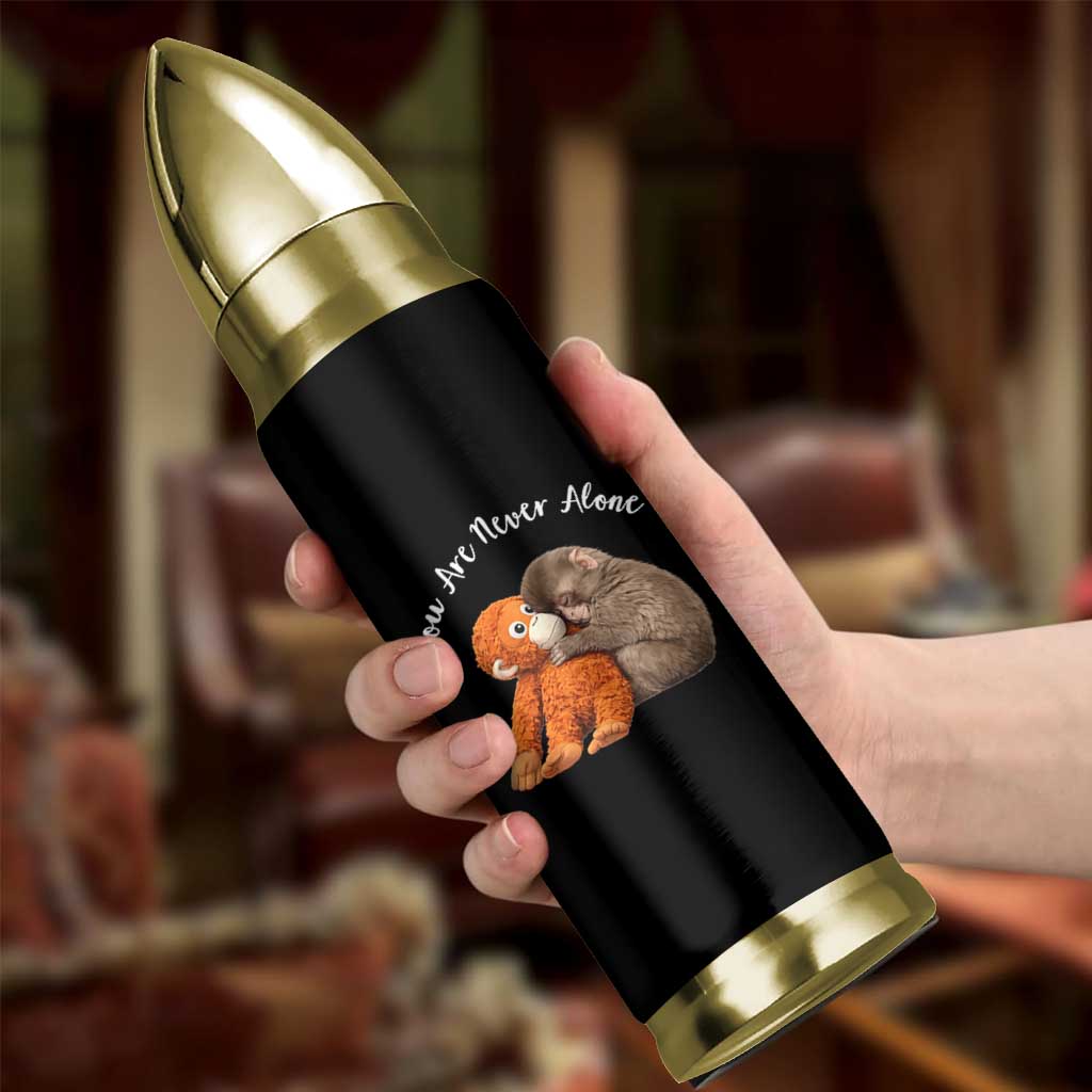 Viral Punch Monkey Bullet Tumbler Cute Baby Monkey With Plush Toy Animal Lovers
