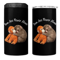 Viral Punch Monkey 4 in 1 Can Cooler Tumbler Cute Baby Monkey With Plush Toy Animal Lovers