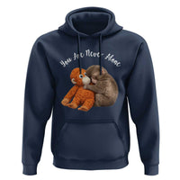 Viral Punch Monkey Hoodie Cute Baby Monkey With Plush Toy Animal Lovers