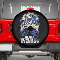 ALS Awareness We Wear Blue In May Spare Tire Cover