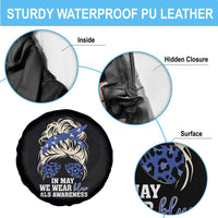 ALS Awareness We Wear Blue In May Spare Tire Cover