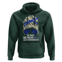 ALS Awareness We Wear Blue In May Hoodie