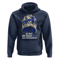ALS Awareness We Wear Blue In May Hoodie