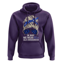 ALS Awareness We Wear Blue In May Hoodie