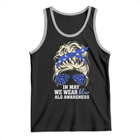 ALS Awareness We Wear Blue In May Tank Top