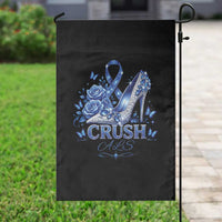 ALS Awareness Garden Flag Blue Ribbon Women Crush ALS