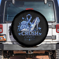 ALS Awareness Spare Tire Cover Blue Ribbon Women Crush ALS