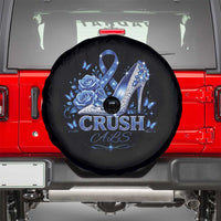 ALS Awareness Spare Tire Cover Blue Ribbon Women Crush ALS