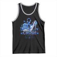 ALS Awareness Tank Top Blue Ribbon Women Crush ALS