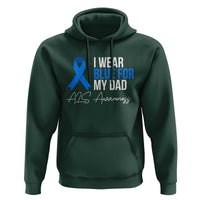 I Wear Blue For My Dad ALS Awareness Hoodie