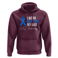 I Wear Blue For My Dad ALS Awareness Hoodie
