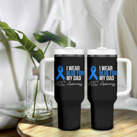 I Wear Blue For My Dad ALS Awareness Tumbler With Handle