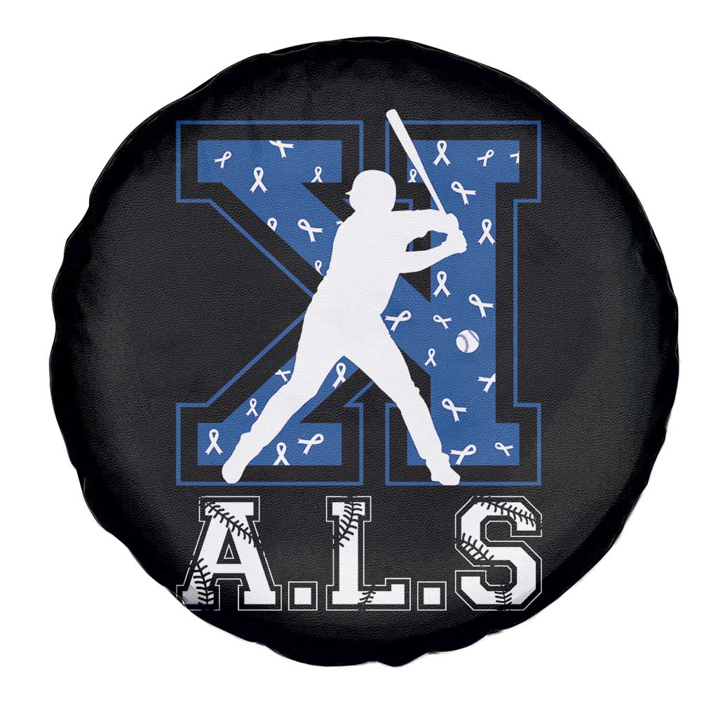 ALS Awareness Spare Tire Cover Baseball Strike Out ALS Support
