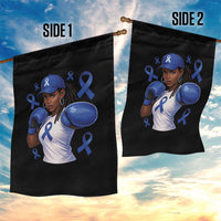 Black Women Fight Colon Cancer Blue Ribbon Garden Flag African American Girls
