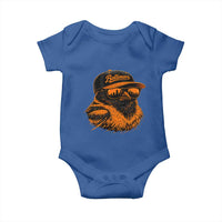 Retro Baltimore Baby Onesie City Pride Oriole With Sunglasses