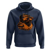 Retro Baltimore Hoodie City Pride Oriole With Sunglasses