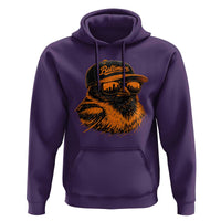 Retro Baltimore Hoodie City Pride Oriole With Sunglasses