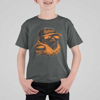Retro Baltimore T Shirt For Kid City Pride Oriole With Sunglasses