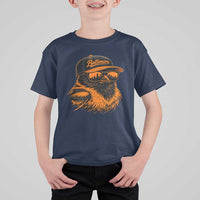 Retro Baltimore T Shirt For Kid City Pride Oriole With Sunglasses