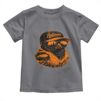 Retro Baltimore Toddler T Shirt City Pride Oriole With Sunglasses