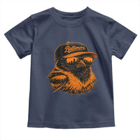 Retro Baltimore Toddler T Shirt City Pride Oriole With Sunglasses