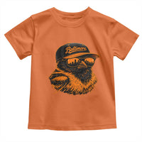 Retro Baltimore Toddler T Shirt City Pride Oriole With Sunglasses