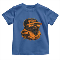 Retro Baltimore Toddler T Shirt City Pride Oriole With Sunglasses