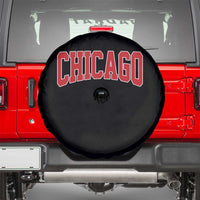 Retro Chicago Spare Tire Cover Vintage Chicago Throwback Athletic Sports Style 80s 90s
