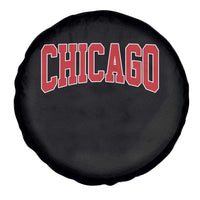 Retro Chicago Spare Tire Cover Vintage Chicago Throwback Athletic Sports Style 80s 90s