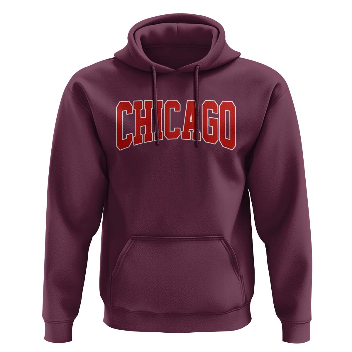 Retro Chicago Hoodie Vintage Chicago Throwback Athletic Sports Style 80s 90s