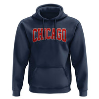 Retro Chicago Hoodie Vintage Chicago Throwback Athletic Sports Style 80s 90s