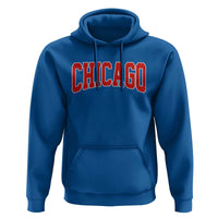Retro Chicago Hoodie Vintage Chicago Throwback Athletic Sports Style 80s 90s