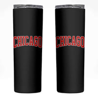 Retro Chicago Skinny Tumbler Vintage Chicago Throwback Athletic Sports Style 80s 90s