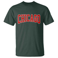 Retro Chicago T Shirt Vintage Chicago Throwback Athletic Sports Style 80s 90s