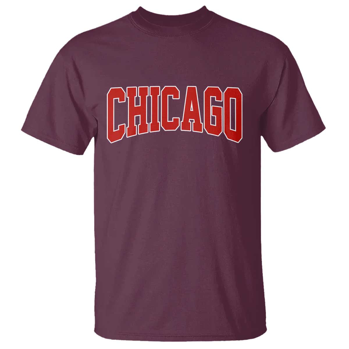 Retro Chicago T Shirt Vintage Chicago Throwback Athletic Sports Style 80s 90s