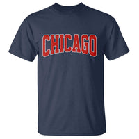 Retro Chicago T Shirt Vintage Chicago Throwback Athletic Sports Style 80s 90s