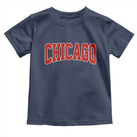 Retro Chicago Toddler T Shirt Vintage Chicago Throwback Athletic Sports Style 80s 90s