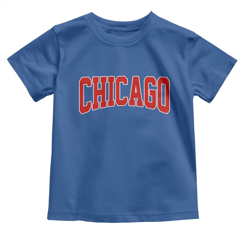 Retro Chicago Toddler T Shirt Vintage Chicago Throwback Athletic Sports Style 80s 90s
