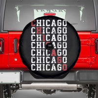 Vintage Chicago Spare Tire Cover Retro Distressed Classic Chicago