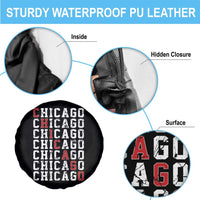 Vintage Chicago Spare Tire Cover Retro Distressed Classic Chicago